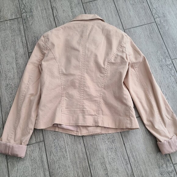 Ann Taylor LOFT women's pink zippered jacket size XS - Picture 9 of 9